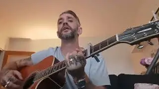 jag s&auml;ger det nu. akustisk cover raw clip