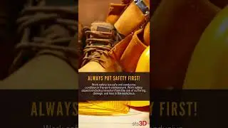 Safety first |sts3D #mining #miningsafety #motivation #monday #workplace #PPE #weekly