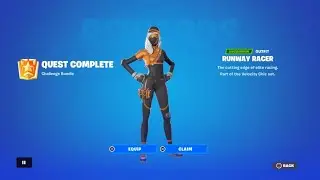 The FREE Runway Racer Bundle Gameplay! #FortniteOG