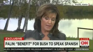 Sarah Palin: Let's speak American