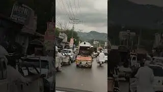 Suzuki carry Awesome View of Mountains City of pine Abbottabad #shorts #travel #world #hits #best