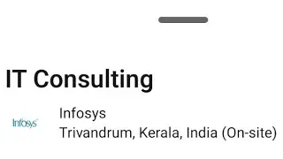 #ഇൻഫോസിസിൽ നല്ലൊരു അവസരം #IT#consulting #infosys #Thiruvananthapuram #Network testing# VOIP#Wireless