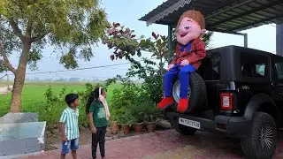 तात्या विंचू माऊलीच्या thar वर जाऊन बसला 🫣#भांडण 