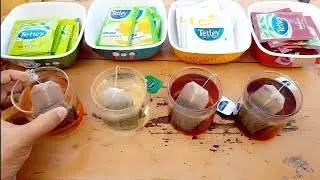 TETLEY TEA BAGS - finding the best flavored Tea!