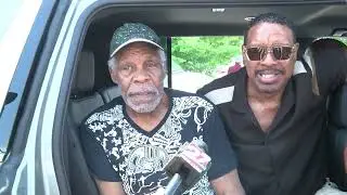 Danny Glover & Dorien Wilson Reflect on #juneteenth at Madison, Wisconsin Parade!