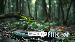 Deer and snake