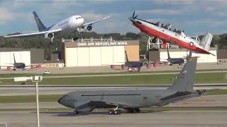 Planespotting at KMKE! 9-7-25, Ohio ANG KC-135! #aircraftspotting #aviation #planespotting #mke