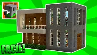 ¡COMO HACER una CASA MODERNA en CRAFTSMAN! 2023 - Jenoob 17