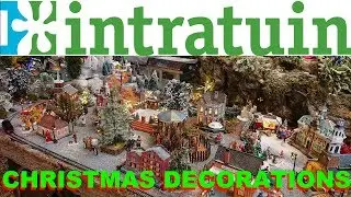 Kerstdorp Intratuin 2018 in Weert Holland - Christmas Decorations in a Dutch Garden Center