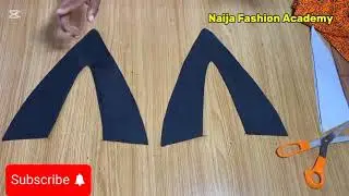 Lesson Training 31:   How To Cut and Sew a Stylish 360 Degree Flare Cape Blouse.