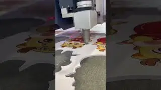 CNC vibration knife PVC cutting demonstration #cnc #precisionengraving
