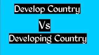 Discussion On Topic Develop Country Vs Developing Country | Shoyab Mahfooz Institute | Gd