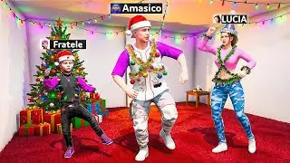 Sarbatoresc CRACIUNUL alaturi de PRIETENI in GTA 5!