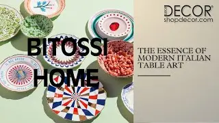 SHOPDECOR |🎨 Bitossi Home: The Art of Italian Table Design | Luxury Ceramic Plates 🍽️✨