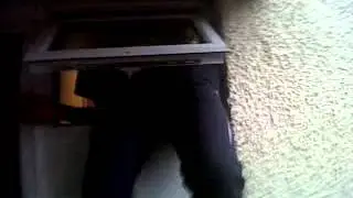 Dave Lawless falls out of window