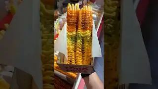 거대한 30cm 프렌치 프라이! 먹어본 적 있나요?