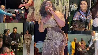 Empress Gifty’s husband blows cash on her as McBrown,Emelia storm her #eyewoaa fundraising dinner in