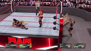 WWE 2K22: TapouTorTKO & MissxOhxMyxGod vs. KokonoeNya & Sportsman5990