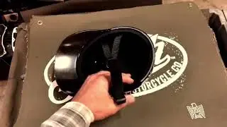 Quick Showing Of The Slugger Helmet By Nash Motorcycles