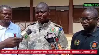 NADMO To Start Reclamation Galamsey Pits Across Central Region - Regional Director Says