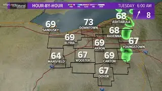 11 p.m. weather forecast August 10, 2020
