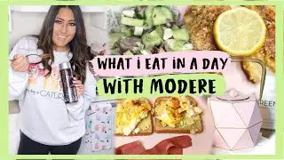 WHAT I EAT IN A DAY ON MODERE  MEDITERRANEAN DIET