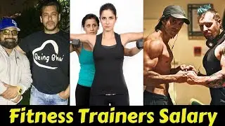 05 Bollywood Stars Fitness Trainer and Their Salary | Hrithik , Aamir, Salman Khan, Deepika , SRK