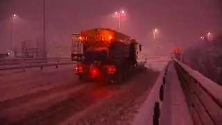 Britain's big freeze: UK wakes up to travel chaos