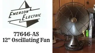 Emerson Electric 77646-AS Oscillating Table Fan