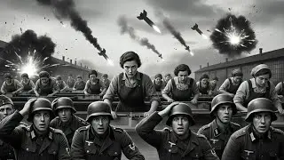 German Soldiers Were Terrified When Women Continued Working Under Falling Bombs