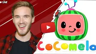 Cocomelon - Nursery Rhymes vs pewdiepie live subscriber count - Battle of YouTube