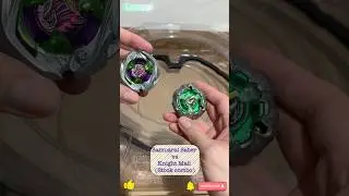 Samurai Saber vs Knight Mail (Test Battle) | Beyblade X