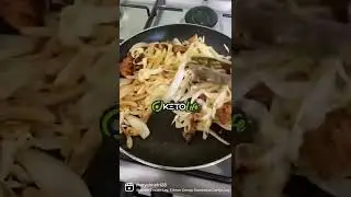 Keto Cabbage Noodles 🍜 #keto #ketodiet #ketorecipes