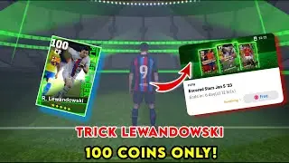 Trick To Get 100 Rated R. Lewandowski In Potw Encored Stars Pack | eFootball 2023 Mobile