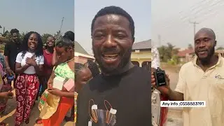 Hustle mode on! 🔥 Kwaku Manu pushes his perfume brand and links up with Akabenezer & Ama Pokuaa.