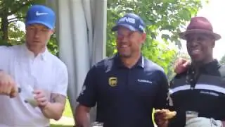 Lee Westwood Wentworth Hole in One with Alan Shearer, Ian Wright & Ronan Keating