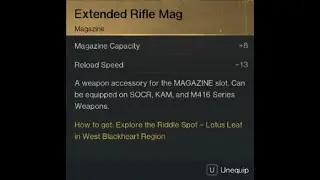 Once Human Legendary Extended Rifle Mag - Location - Way of the Winter