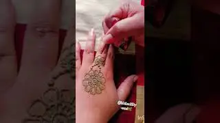 New Beautiful back side mehndi design ☘️🎀#shorts #ytshorts #youtubeshorts #trending #mehndi #henna ❤