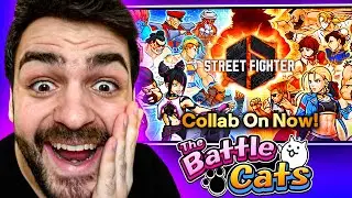 Street Fighter llega a The Battle Cats!😱 Nueva Colaboraci&oacute;n
