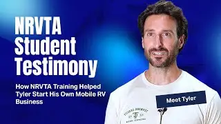 From Indiana to Independence: How NRVTA Training Helped Tyler Start His Own Mobile RV Business