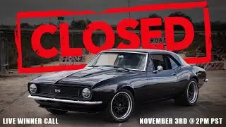 RM31 ЗАКРЫТО &mdash; Camaro RestoMod 1967 года + 50 тыс. долларов (ВРЕМЯ ВЫБОРА: 3 ноября 2025 г.)