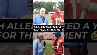 Josh Allen Waited a Year For this Moment #shorts #short