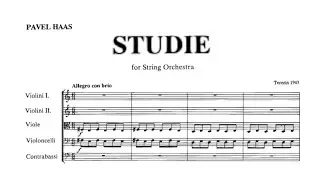 Pavel Haas – Study for String Orchestra (1943)