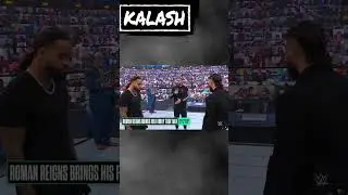 СЕМЬЯ В ЗАКОНЕ РИНГА | НАЧАЛО ГРУППИРОВКИ BLOODLINE #wwe #shorts #kalash