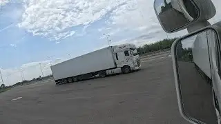 Truck Vlog - Crossing Serbia and Hungary. Highway, Lost Hours, and Overfilled Parkings.