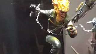 Diamond Select Marvel Milestone Ghost Rider Statue at NYCC 2018