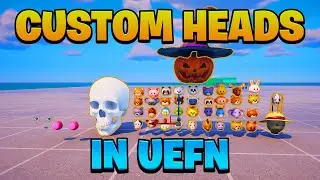 How to get CUSTOM HEADS in Fortnite Creative (UEFN)