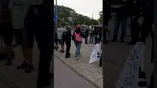 Widerstandskollektiv blockiert IAA in M&uuml;nchen hardcore! #politik #protest #polizei #M&uuml;nchen 026