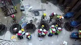 Bongobondhu Railway Bridge  River Section works