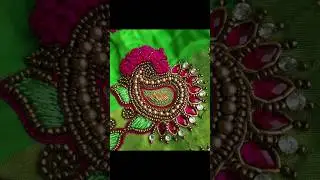 aari work student work Nisa gallery #aariwork #aaridesigns #shorts 💓💕✨️👍